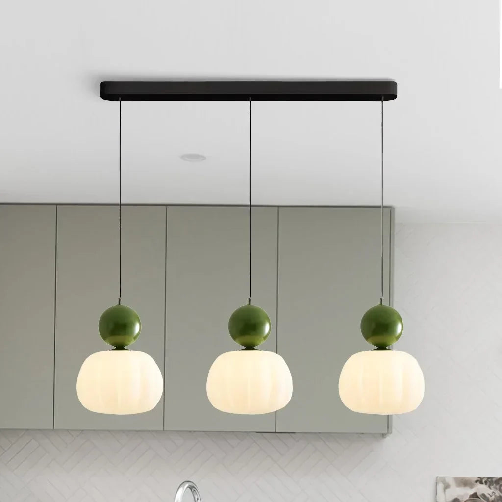 LuxeLumen Suspension Art Déco | Éclairage élégant pour des intérieurs modernes avec style et flair