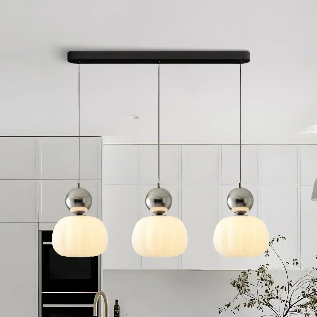 LuxeLumen Suspension Art Déco | Éclairage élégant pour des intérieurs modernes avec style et flair