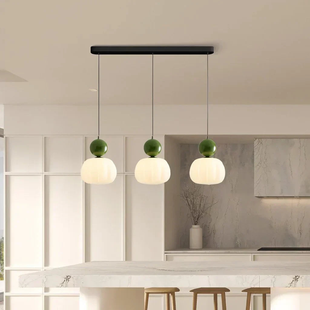 LuxeLumen Suspension Art Déco | Éclairage élégant pour des intérieurs modernes avec style et flair