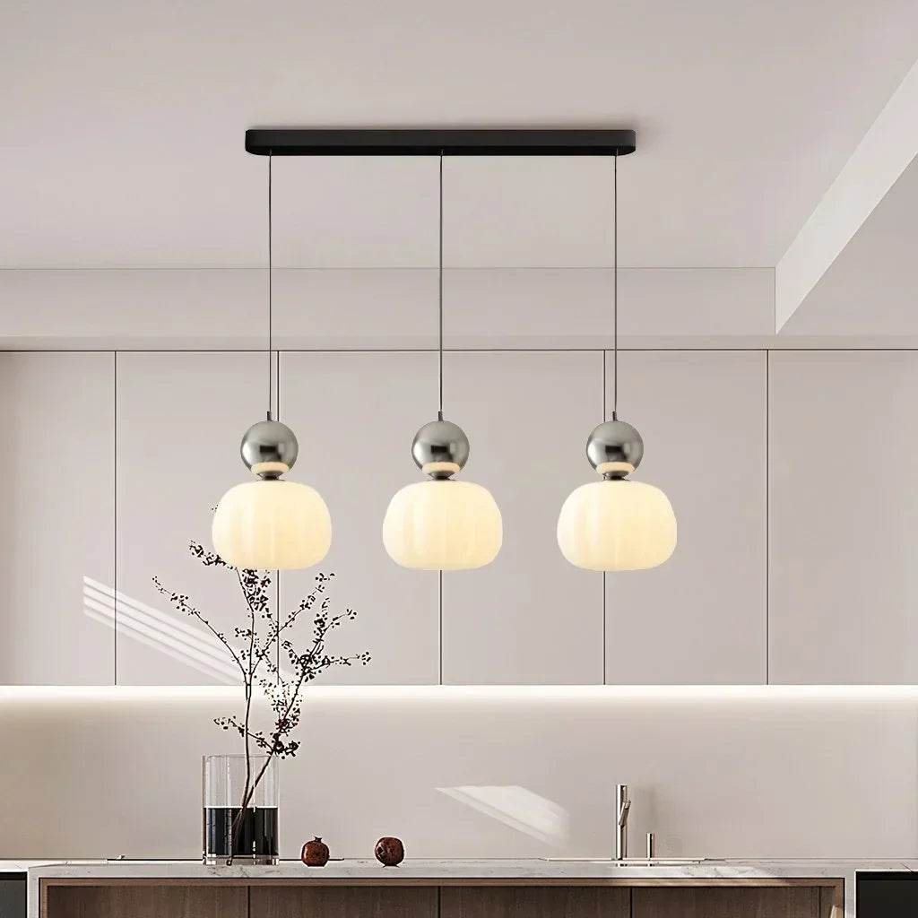 LuxeLumen Suspension Art Déco | Éclairage élégant pour des intérieurs modernes avec style et flair