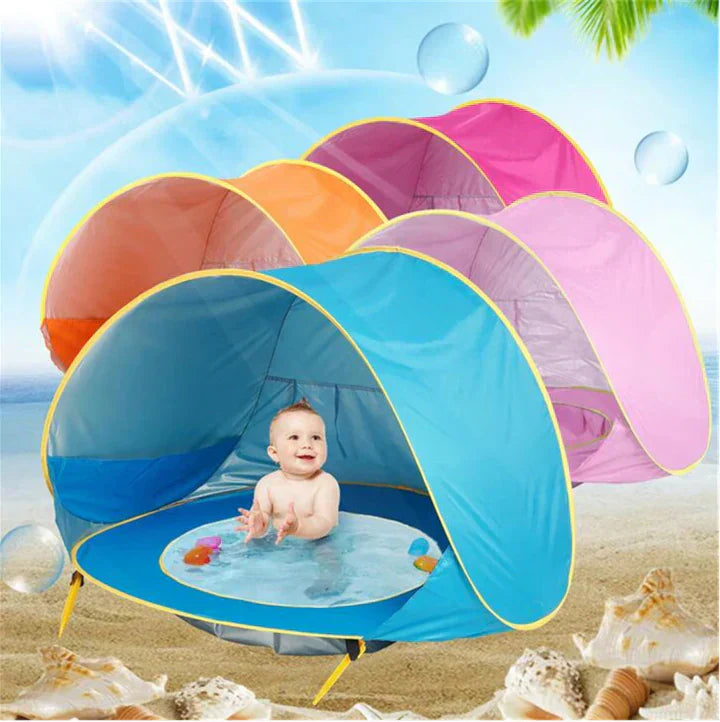 Tente pour bébé avec protection UV et mini-piscine – SunShell