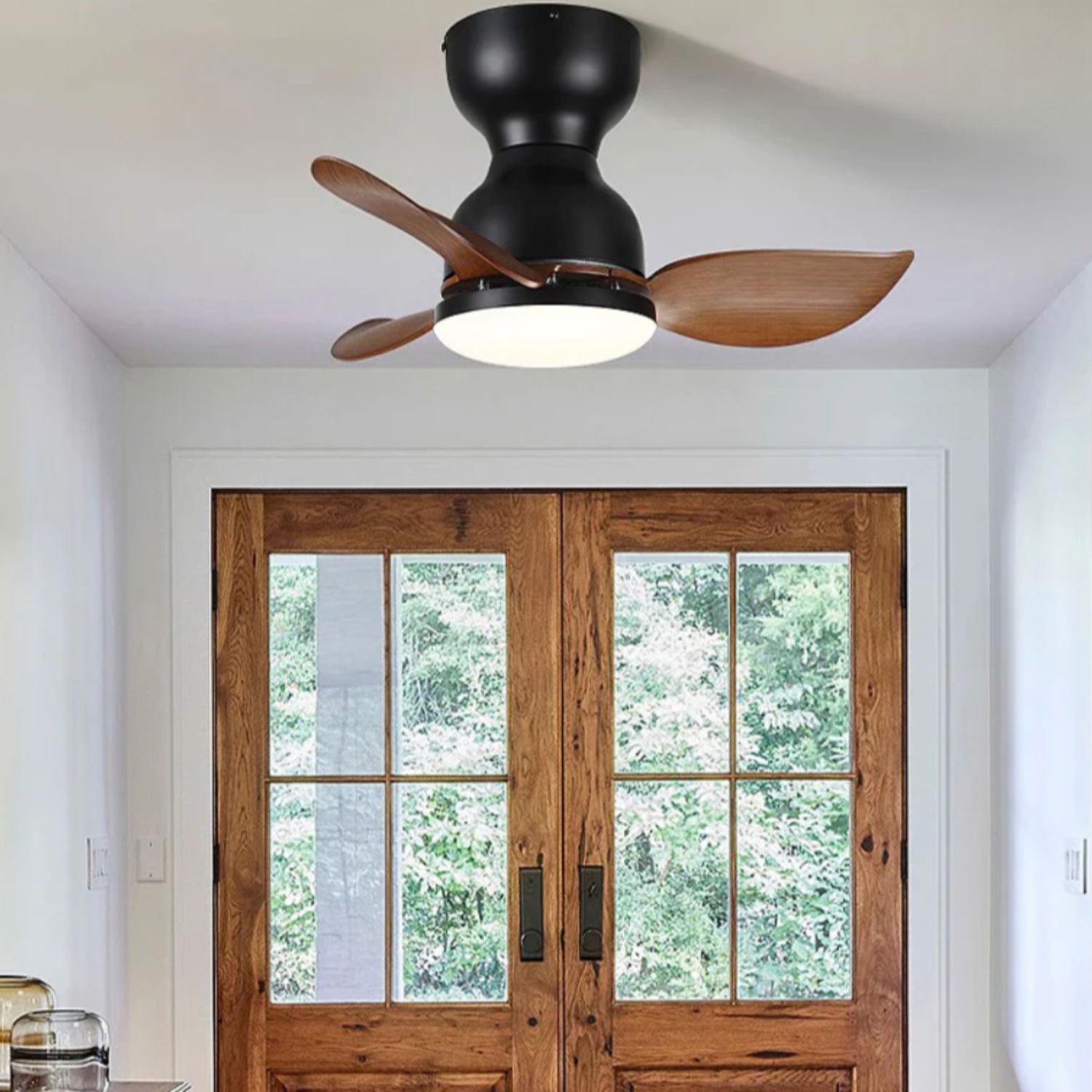 Ventilateur de plafond Trailblazer 18'' – Ventilateur LED moderne avec contrôle à 6 vitesses