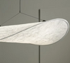Style Japandi | Lampe de Plafond en Soie | Suspension Élégante | Éclairage Doux | Tissus Luxueux | Décorations Modernes et Traditionnelles | Durable et Écologique | Dimensions : 40/60/80/100 cm | LED Inclus