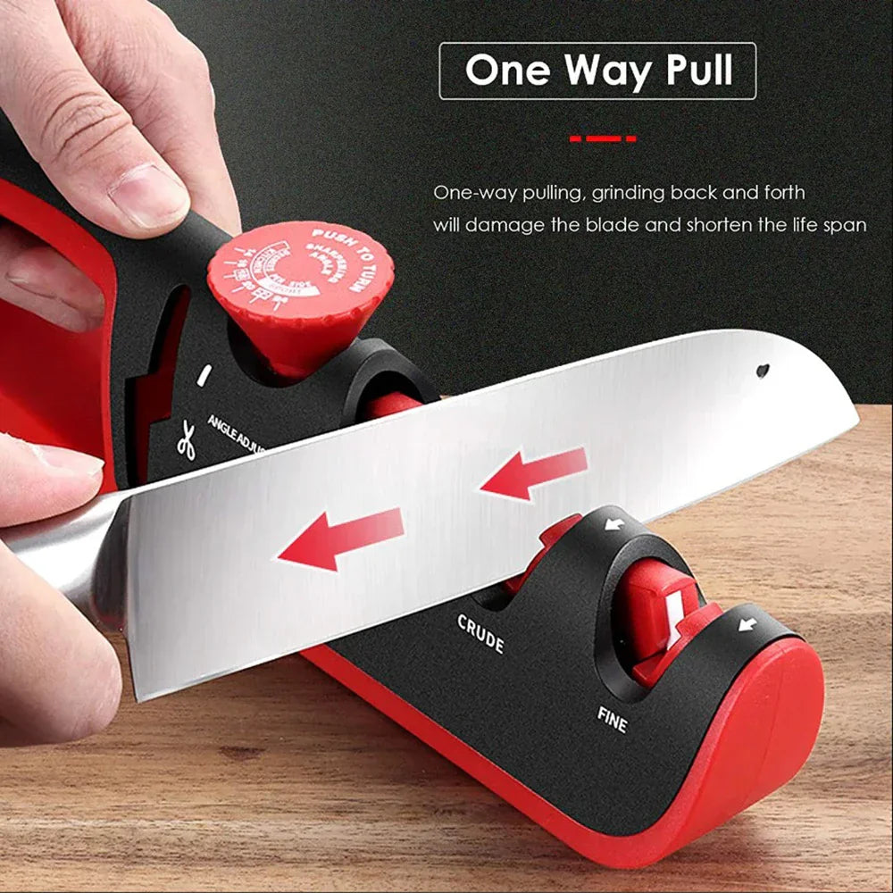 Affûteur de Couteaux Professionnel 4-en-1 (1+1 Gratuit) - EdgeSharp