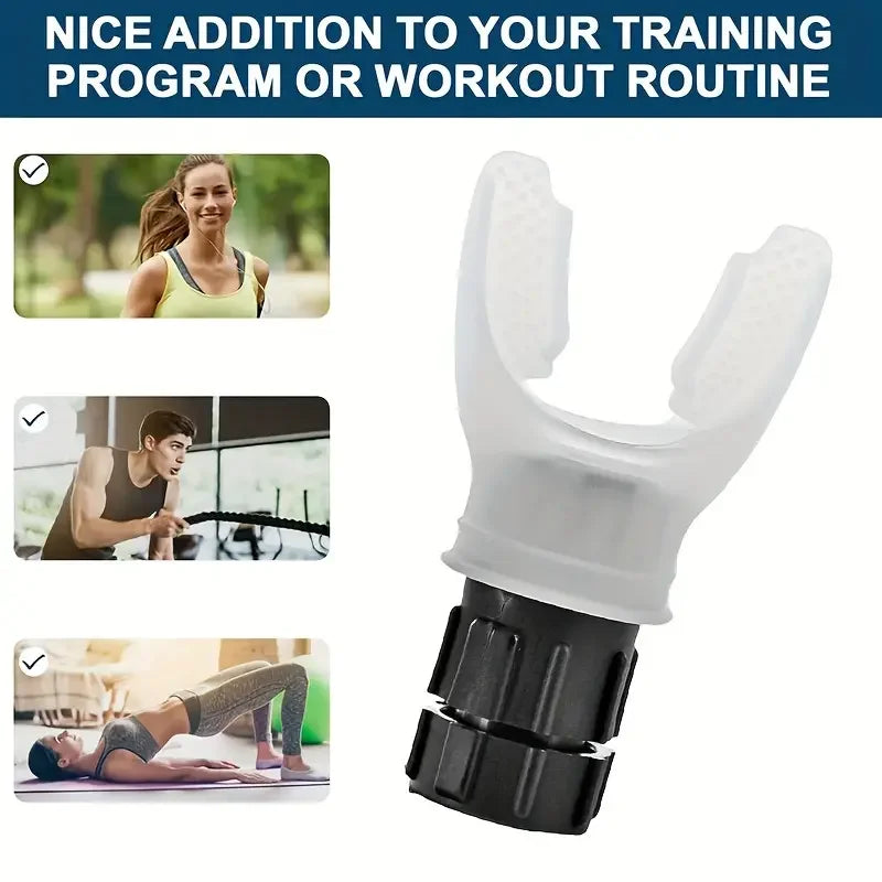 BreatheFit Entraîneur Respiratoire – Renforcez votre Capacité Pulmonaire et Endurance