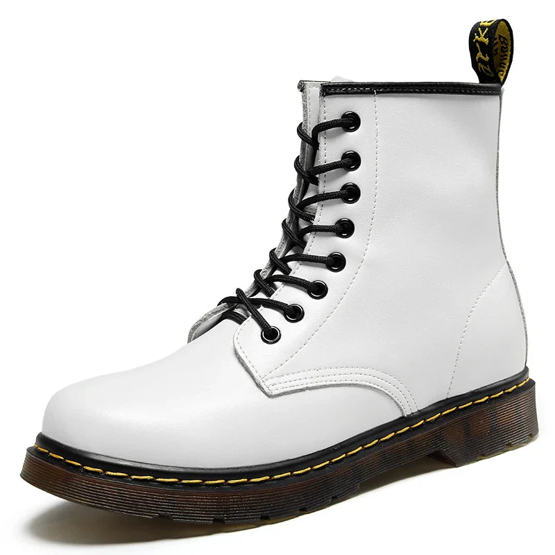 Bottes en Cuir avec Semelle Antidérapante – Victor