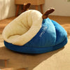 PawPrestige Luxe Lit pour Chien Pliable | Confort ultime et chaleur pour votre chien en hiver