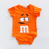 Body Coloré pour Bébé – Visages M&M Vêtements pour Bébés et Tout-Petits