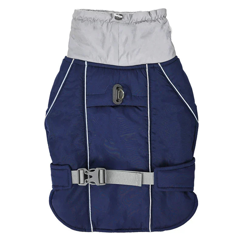 Veste d'hiver FurShield pour chien | Manteau imperméable et chaud en coton pour animaux de compagnie