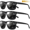 AquaShield Lunettes de Soleil Polarisées 3-Pack – Protégé et Stylé