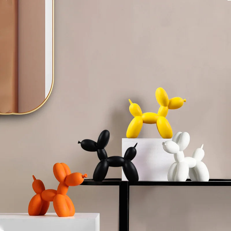 PawElegance Décoration de Table Chien Ballon Scandinave | Ajout ludique et chic pour un intérieur raffiné