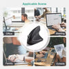 Souris Ergonomique Verticale Silentix 2.4GHz 3 Réglages DPI | Souris Ergonomique | Souris Optique Sans Fil pour Ordinateur Portable & de Bureau