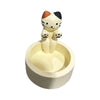 Support de bougie chaton Mignon Bougeoir Créatif Aromathérapie
