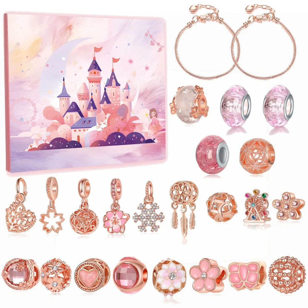 BraceletBloom DIY Jewelry Advent Calendar (24/25 edition) | Compte à rebours jusqu'à Noël et profitez d'une nouvelle perle festive chaque jour