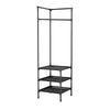 Étagère d'angle EleganceHaven | Rack à vêtements élégant et gain de place pour tous les intérieurs