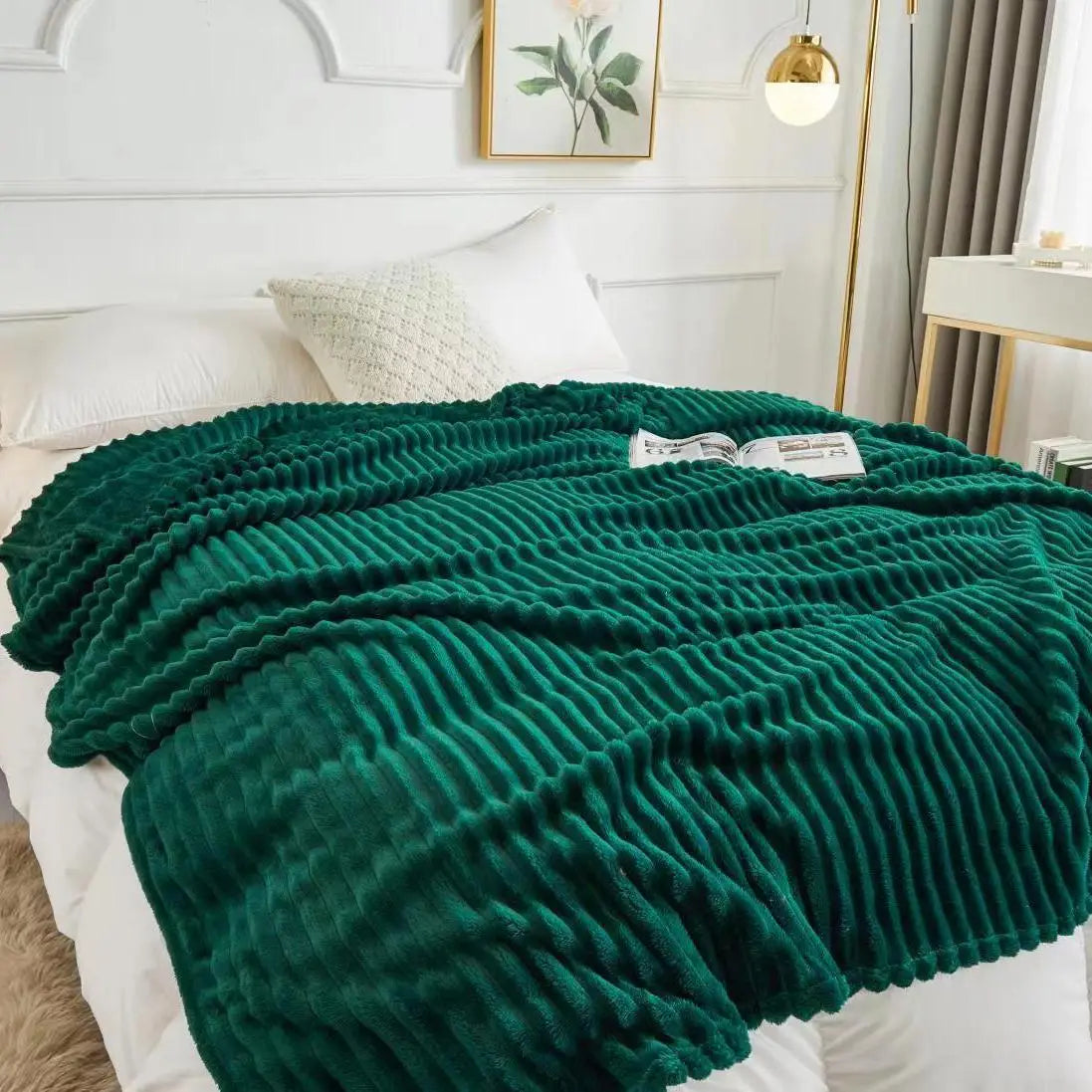 LuxeCocoon Couverture d'Hiver en Plaid | Élégante couverture pour un confort chaleureux et raffiné