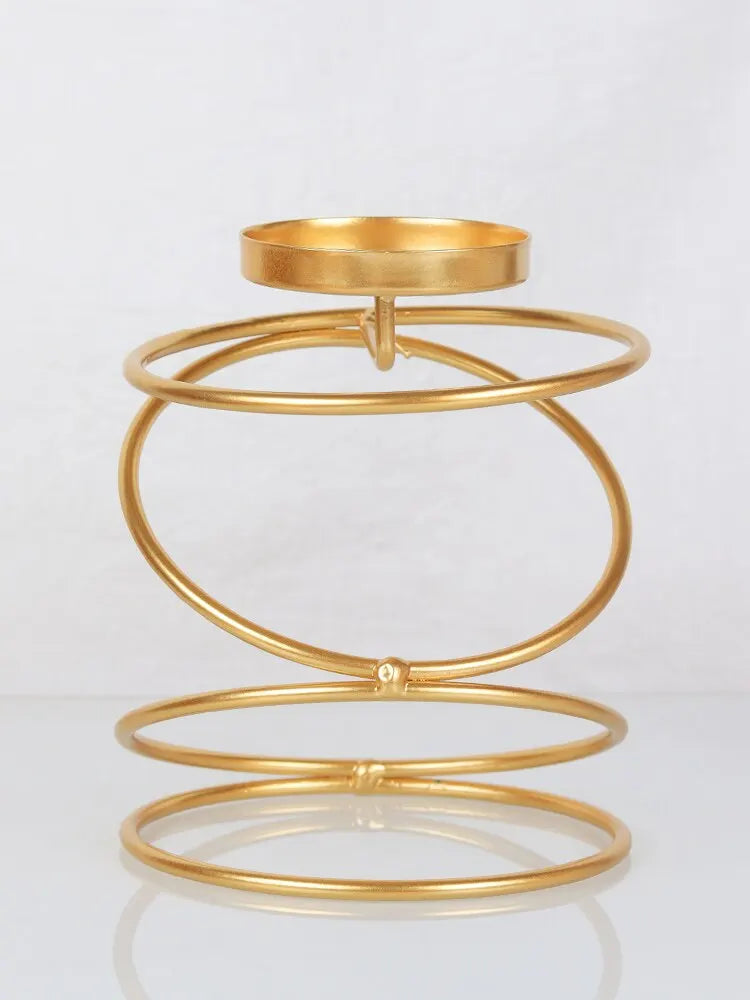 Bougeoir Spiralé Élégant – Pour une maison chaleureuse et stylée