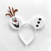 Accessoires de cheveux Frozen – Bandeaux Elsa et Anna avec oreilles de Mickey Mouse pour filles