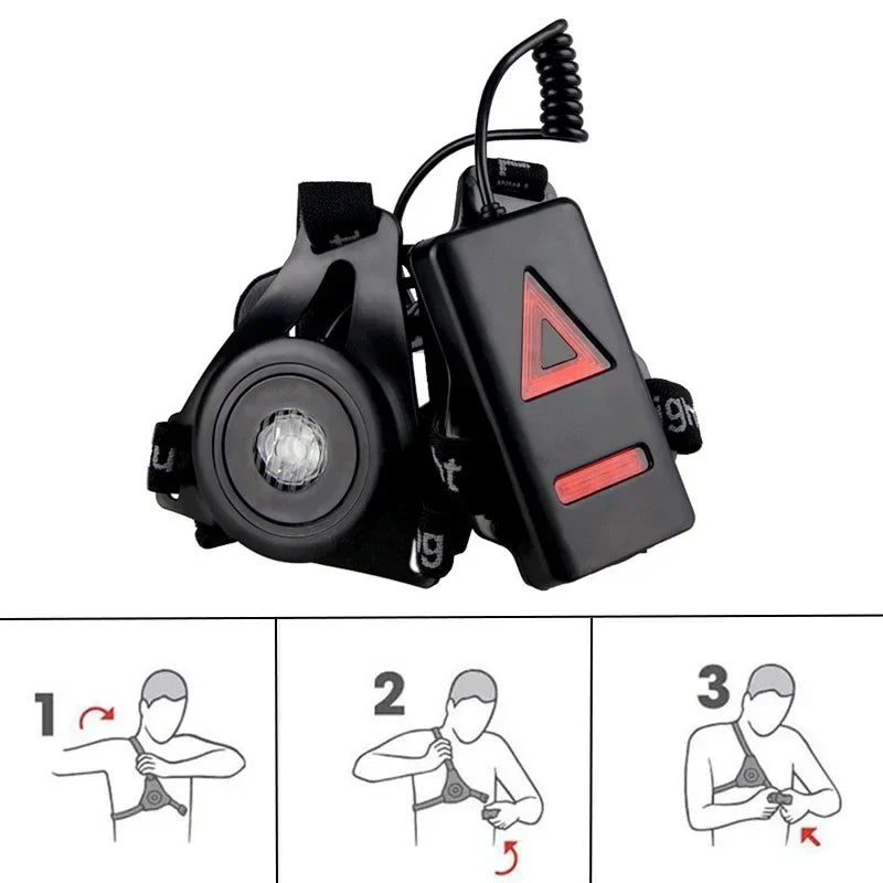 Vastfire Lampe de Sécurité de Nuit - Visibilité Accrue pour Coureurs