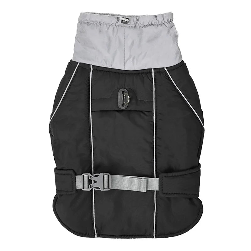 Veste d'hiver FurShield pour chien | Manteau imperméable et chaud en coton pour animaux de compagnie