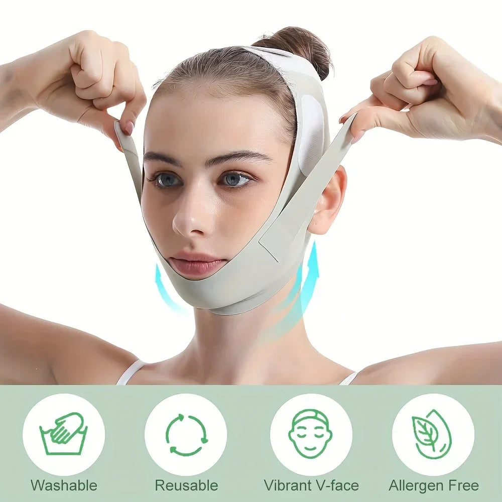 V-Fit Bande de Lifting du Visage – Pour un Contour Plus Svelte et Jeune