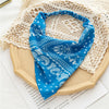 Bandana Vintage Fleurs d'Été 2022 – Accessoires de Cheveux Élégants pour Femmes et Filles