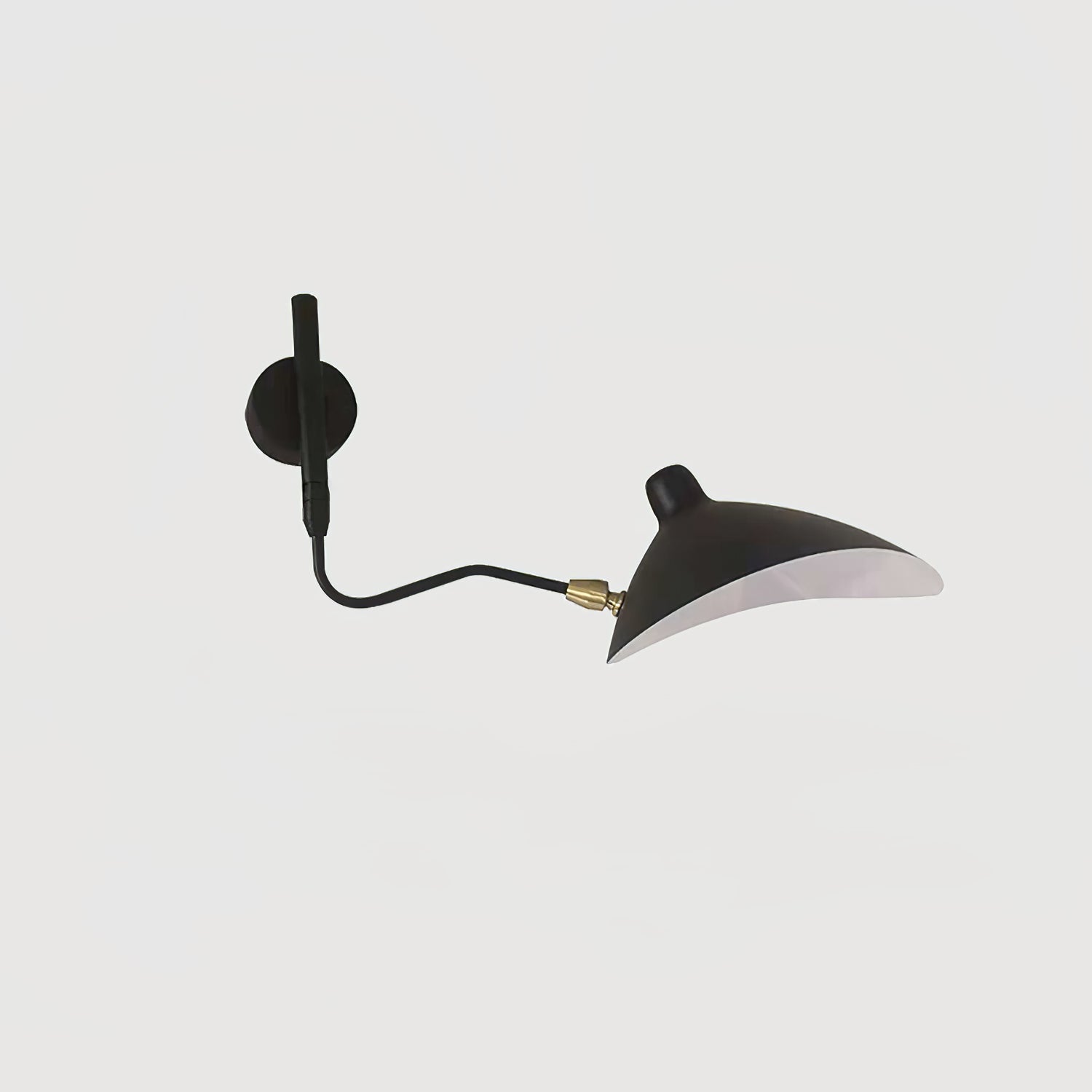 Applique Murale à Un Bras Serge Mouille – Design Iconique des Années 1950 avec Bras Réglable