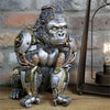ArtisanForge Steampunk Sculpture Animale | Impressionnant ornement animal mécanique qui enrichit la décoration industrielle chic avec une élégance artistique unique