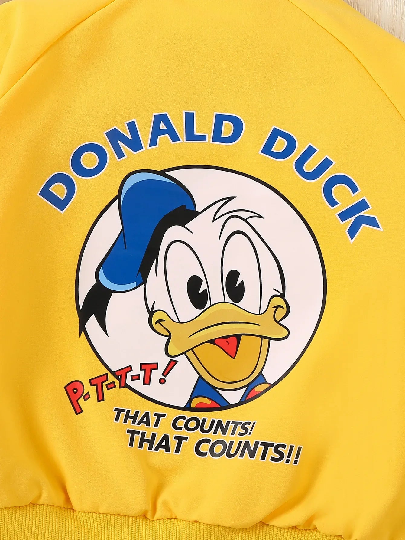 Veste pour bébé avec imprimé Donald Duck – Veste parfaite pour le printemps et l'automne