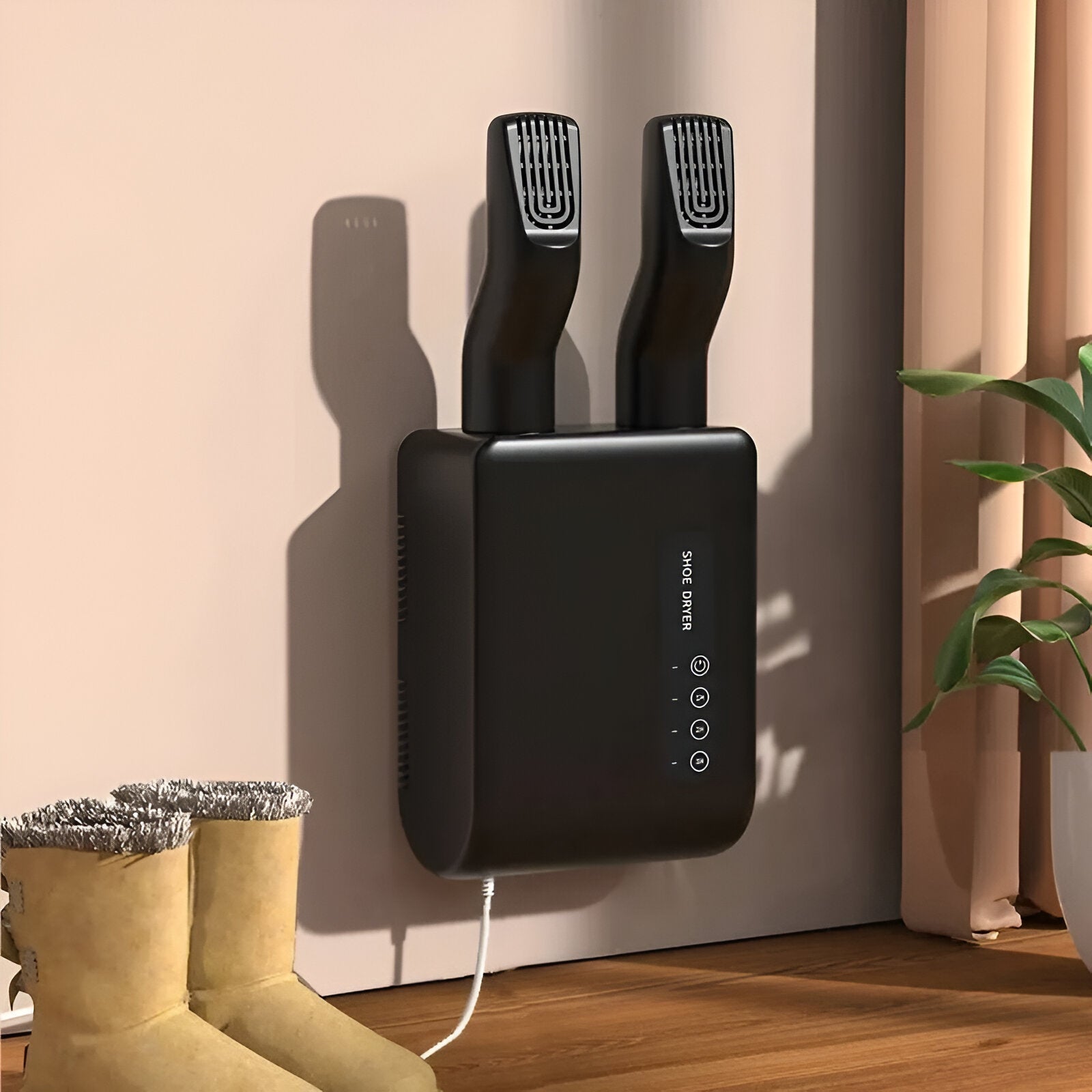 AquaLux Elite Séchoir à chaussures & Stérilisateur | Sèche et stérilise facilement vos chaussures, offrant une expérience fraîche et sans odeur.