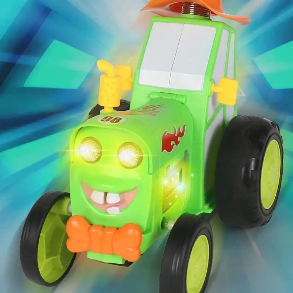 Voiture de cascade avec lumière et musique – SpinRacer