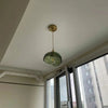 Suspension en Verre Élégante – Lampe Suspendue en Laiton et Verre Moderne