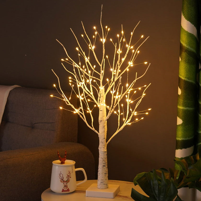 Bouleau Scandinave Éclairé - LumiBirch
