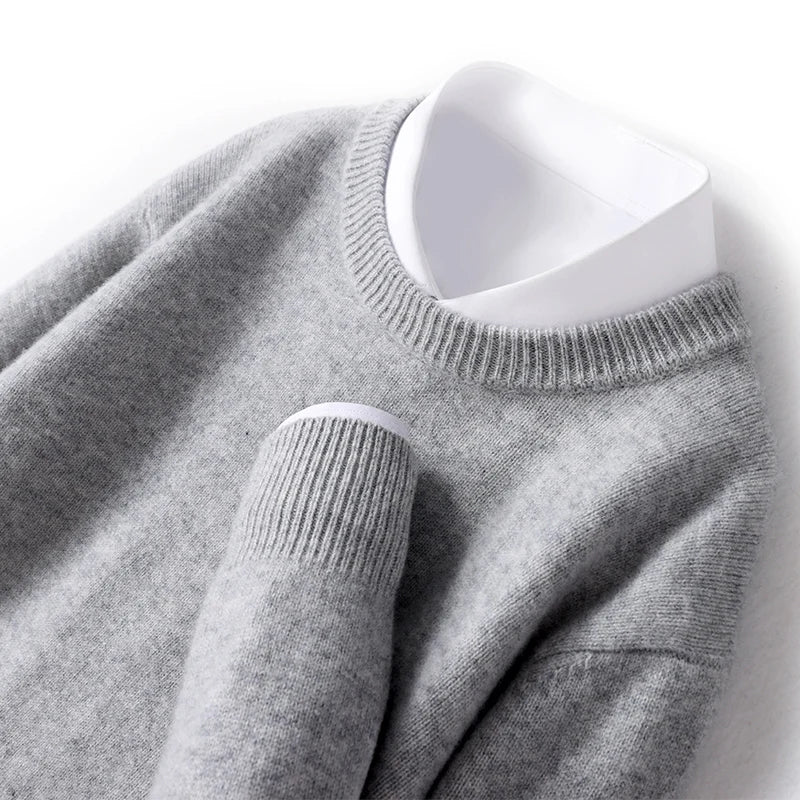 Cameron - Pull en Laine Mérinos pour Homme