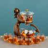 TeaLux Artisan Ensemble de Théière | Ensemble de thé élégant et automatique avec verre résistant à la chaleur et support stylé pour une expérience d'infusion parfaite