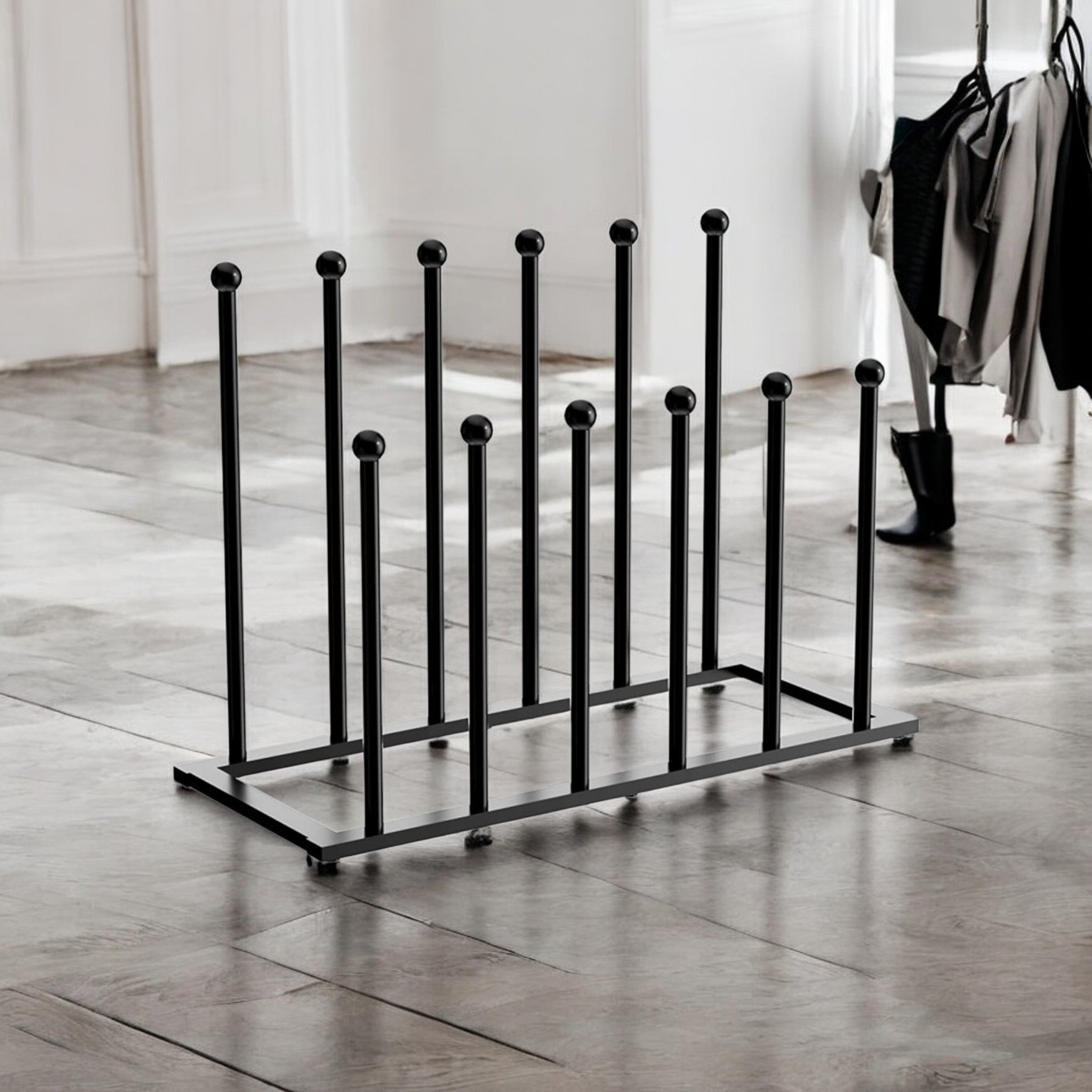 ÉléganceBottes Rangement à Bottes Luxe | Organisateur élégant pour 6 paires de bottes ou chaussures, intérieur et extérieur