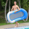 Hamac Aquatique Gonflable de Luxe - Lit Flottant Confortable pour Piscine et Plage