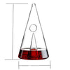 Verre à décanter pyramide | Verseur et séparateur de vin en cascade à action rapide