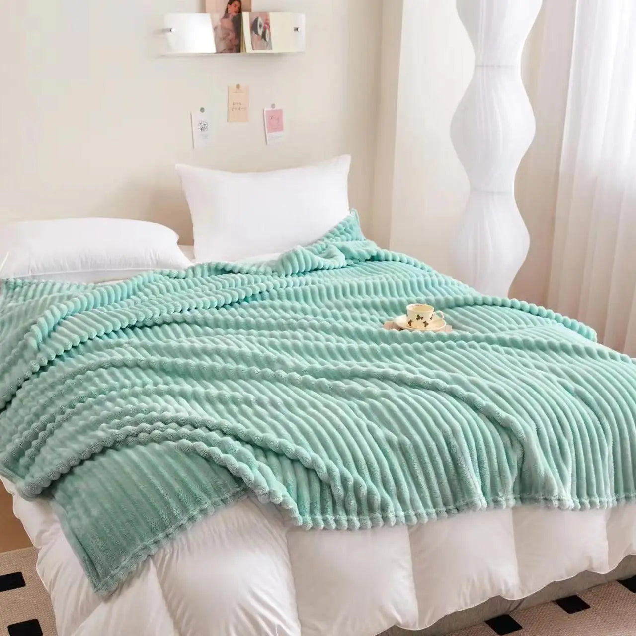 LuxeCocoon Couverture d'Hiver en Plaid | Élégante couverture pour un confort chaleureux et raffiné