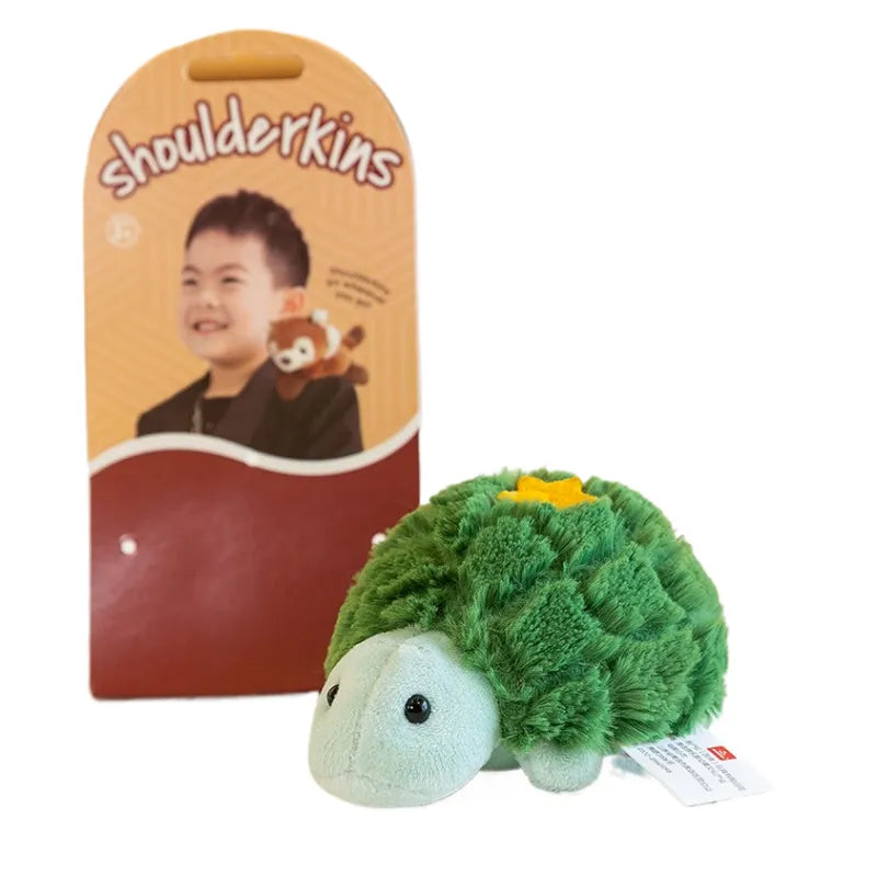 Animal en peluche magnétique pour épaule - ChameoClip