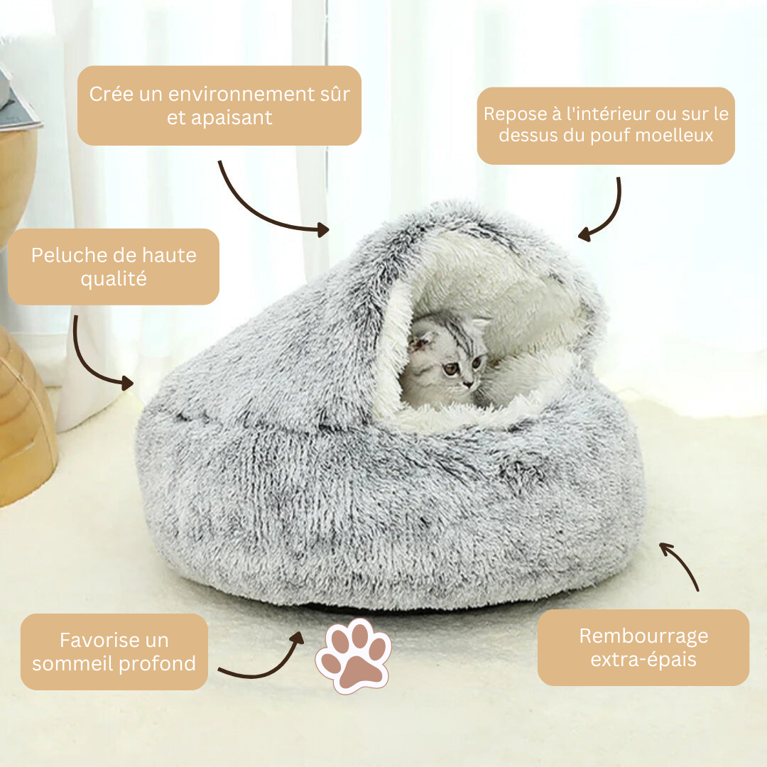 CozyPaws | Chaque chat mérite un endroit douillet et sans stress pour se détendre.