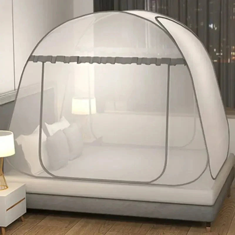 Tente Anti-Moustiques Pop-Up pour Deux – Incluant Sac de Rangement – 200x180cm – Convient pour Intérieur et Extérieur