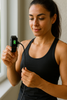SmartFit™ Montre Connectée Bluetooth Compacte – Mesure de Fréquence Cardiaque et de Tension Artérielle pour Votre Vie Active