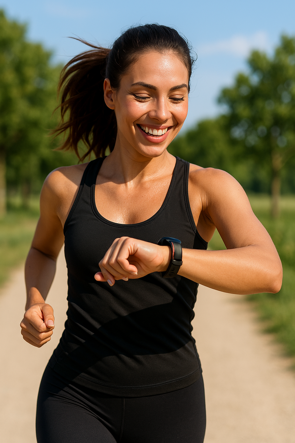 SmartFit™ Montre Connectée Bluetooth Compacte – Mesure de Fréquence Cardiaque et de Tension Artérielle pour Votre Vie Active