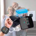 Moniteur de santé au poignet NovaPulse portable avec alertes vocales