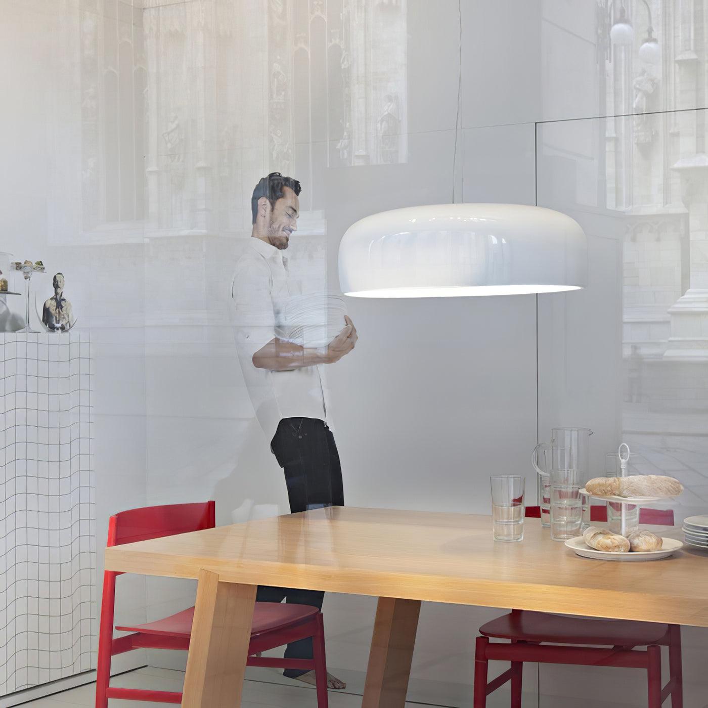 Suspension Smithfield – Lampe de Plafond Moderne en Aluminium Disponible en Plusieurs Couleurs