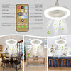 Ventilateur de Plafond avec Lumière, Vissage dans Chaque Douille, avec Télécommande
