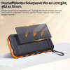 Batterie externe solaire avec lampe de poche – SolarCharge Pro