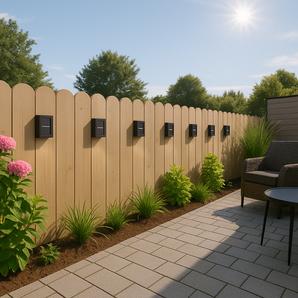 SolarGlow™ Lampes Murales Solaires LED – Sans Fil, Résistantes aux Intempéries & Ambiance Lumineuse pour Espaces Extérieurs
