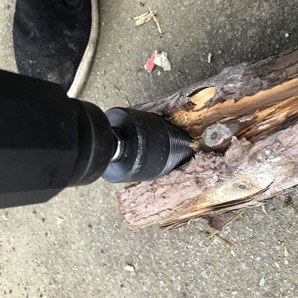 SplitKing Fendeur de Bois | Outils de Jardin | Coin fendeur efficace pour bois de chauffage et troncs d'arbres